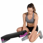 step aeróbico Tone Fitness Black