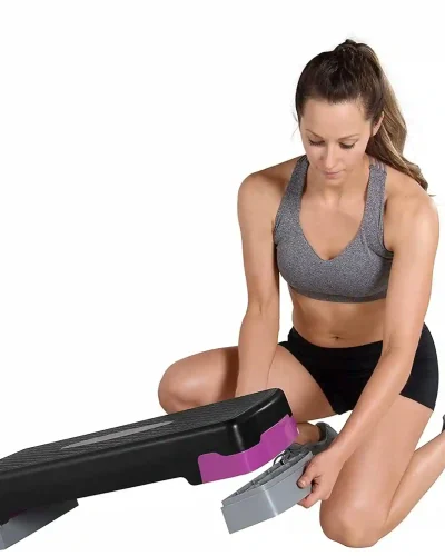 step aeróbico Tone Fitness Black step aeróbico Tone Fitness Black